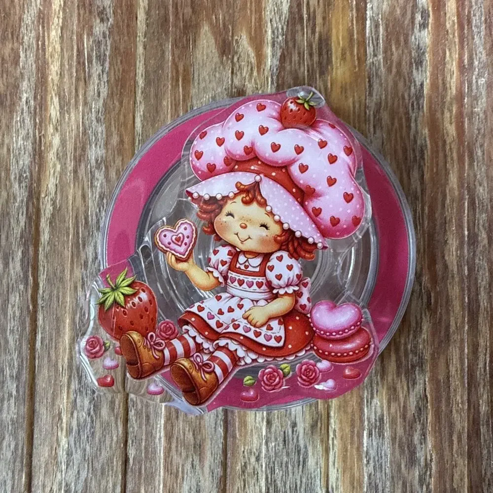 Magnetic Strawberry Shortcake Pop Up Phone Grip